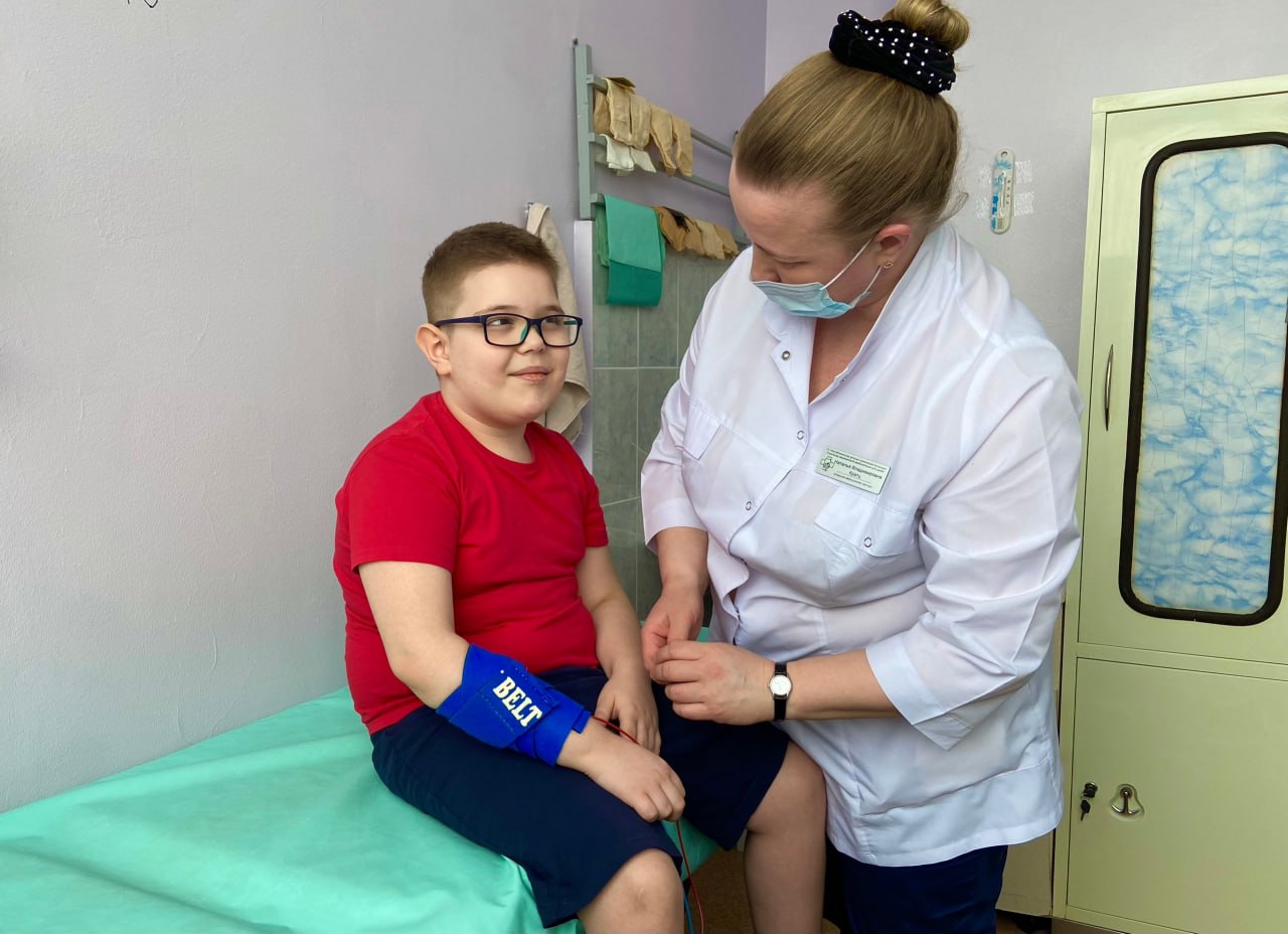 В Республиканскую детскую клиническую больницу поступили новые физиотерапевтические аппараты