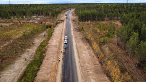 Ремонт дороги Чикшино-Кожва идёт с опережением графика
