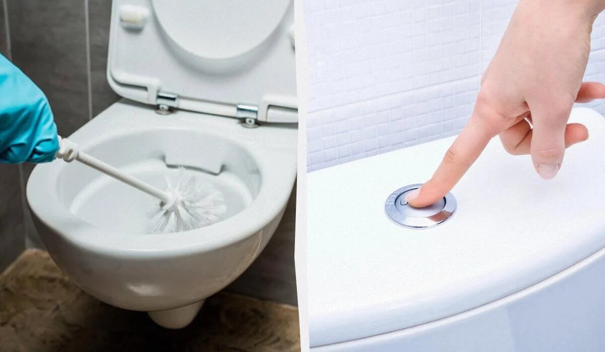 Как правильно смывать унитаз: с закрытой или открытой крышкой?