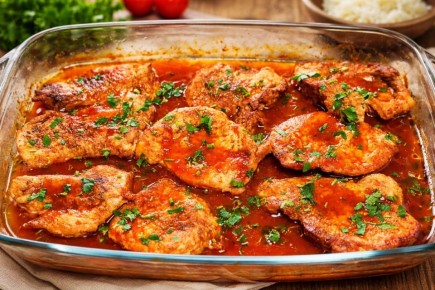 Сочность свинины в сладко-пряном соусе