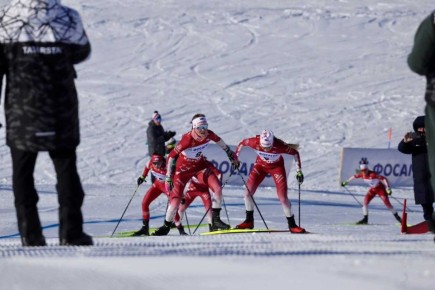 Дарья Канева — бронзовый призёр масс-старта в финале ФосАгро Кубка России по лыжным гонкам