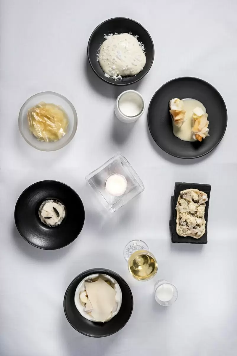 Белая зима на тарелке: как блюдо соединяет искусство и сезон