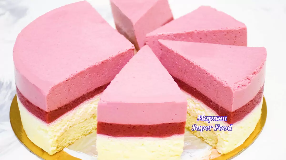 Восхитительный муссовый торт 'Клубничка со сливками': как создать кулинарный шедевр