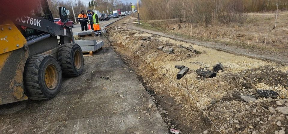 В Сыктывкаре продолжается ремонт улицы Пермской В Сыктывкаре продолжается ремонт улицы Пермской