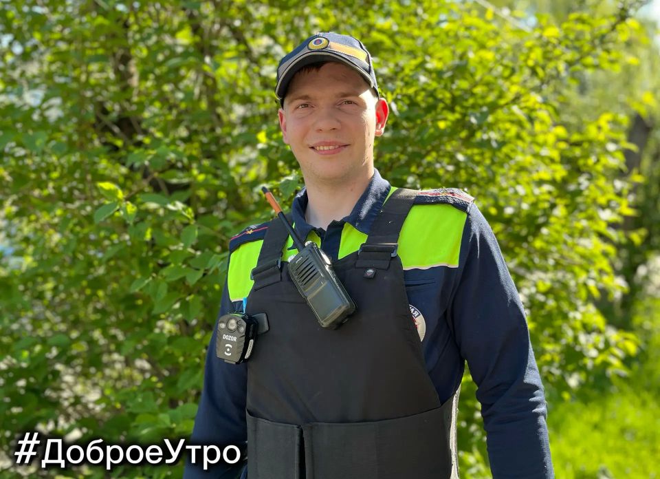 #ДоброеУтро желает всем инспектор первого взвода второй роты ОБ ДПС ГАИ УМВД России по г. Сыктывкару