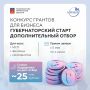 Заканчивается прием заявок на дополнительный отбор конкурса "Губернаторский старт"