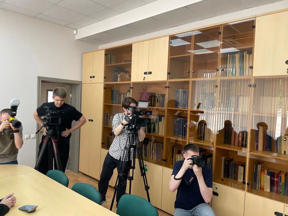 Дмитрий Митюшев провел пресс-конференцию Дмитрий Митюшев провел пресс-конференцию