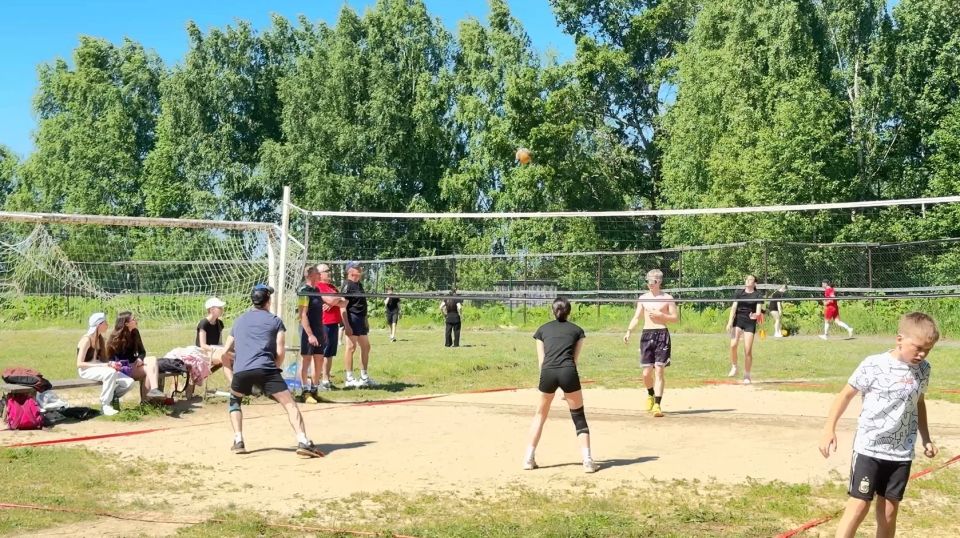В Объячево Прилузского района по-спортивному отметили День России В Объячево Прилузского района по-спортивному отметили День России