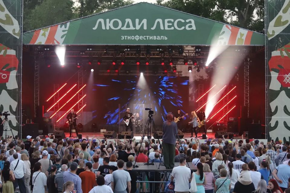 Этнофестиваль «Люди леса» посетили более 54 тысяч гостей Этнофестиваль «Люди леса» посетили более 54 тысяч гостей