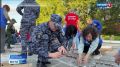 В память об участниках Великой Отечественной и тружениках тыла в Сыктывкаре прошла акция «Огненные картины войны»