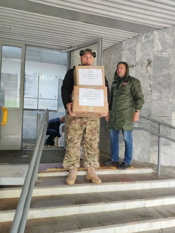 Из Сыктывкара - героям: очередная партия гуманитарной помощи отправилась на передовую Из Сыктывкара - героям: очередная партия гуманитарной помощи отправилась на передовую