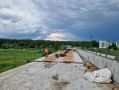 В Коми продолжается ремонт моста через реку Ухта
