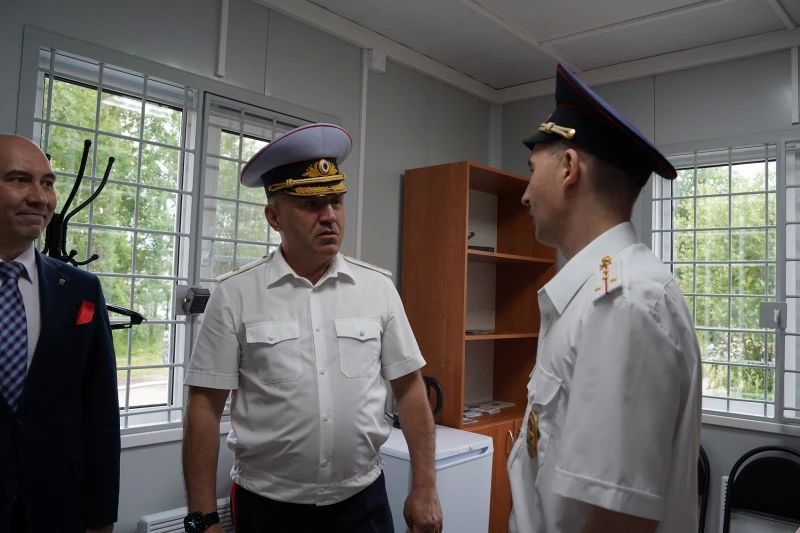В Сыктывдинском районе открылся новый модульный участковый пункт полиции В Сыктывдинском районе открылся новый модульный участковый пункт полиции