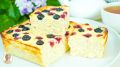 Восхитительная творожно-рисовая запеканка с ягодами: легко и вкусно