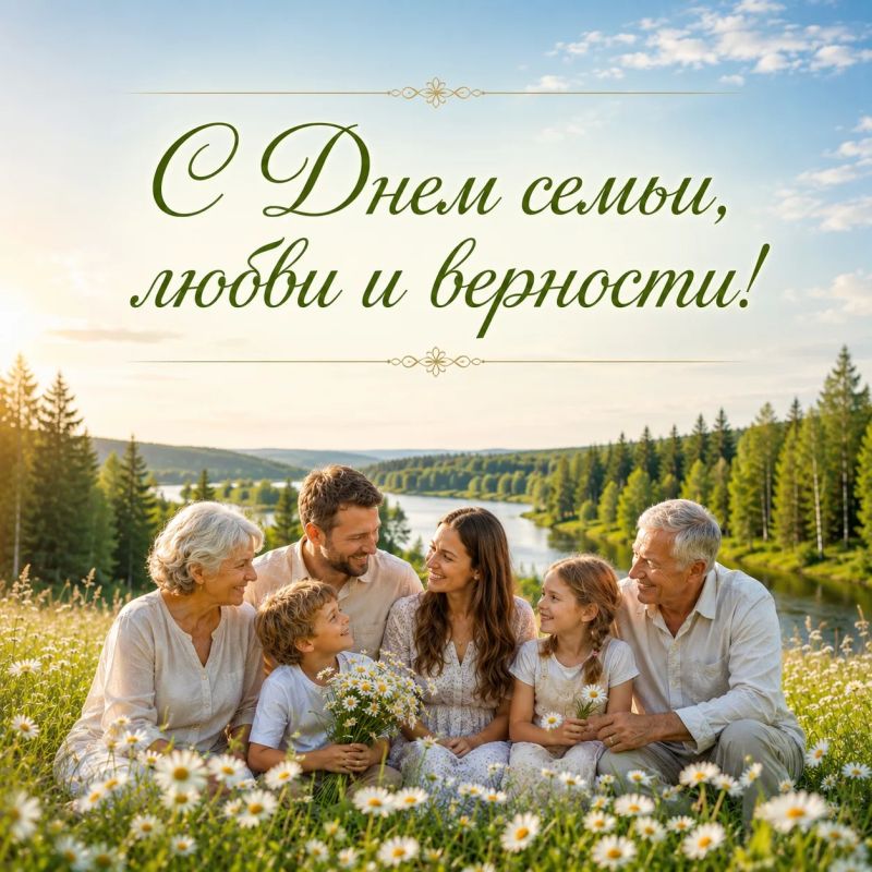 Любите и берегите друг друга С праздником!