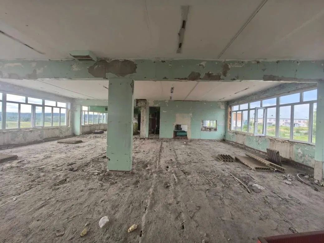 В Косланской школе продолжается капитальный ремонт В Косланской школе продолжается капитальный ремонт