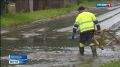 В Сыктывкаре устранили последствия сильного ливня