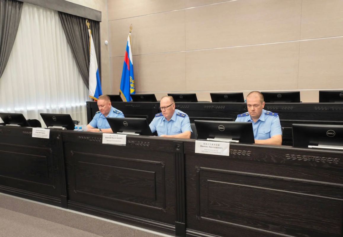 23 июля 2026 года под председательством прокурора Республики Коми Николая Егорова состоялось заседание межведомственной рабочей группы по предотвращению правонарушений в сфере законодательства о труде и экономики