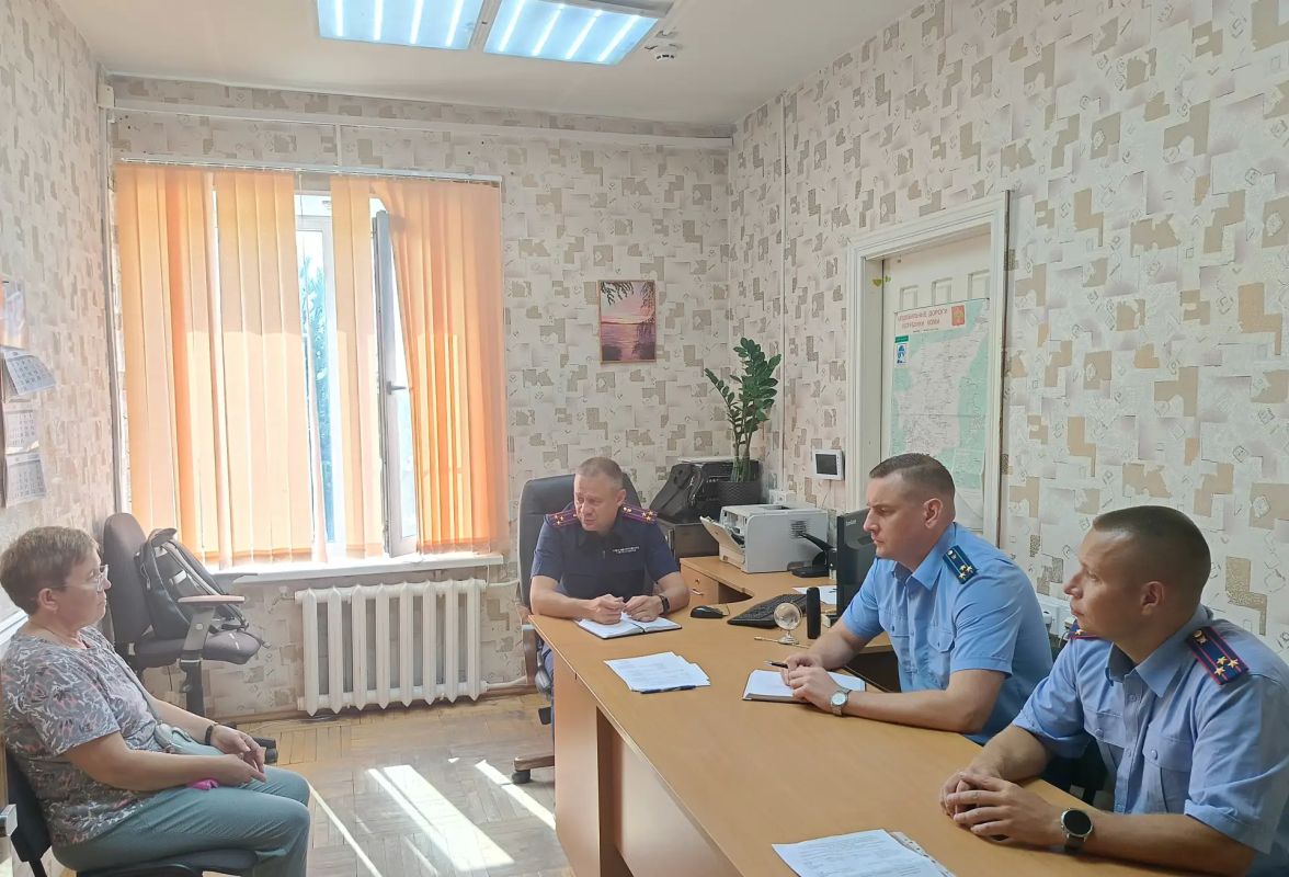 И.о. руководителя следственного управления провел личный прием граждан И.о. руководителя следственного управления провел личный прием граждан