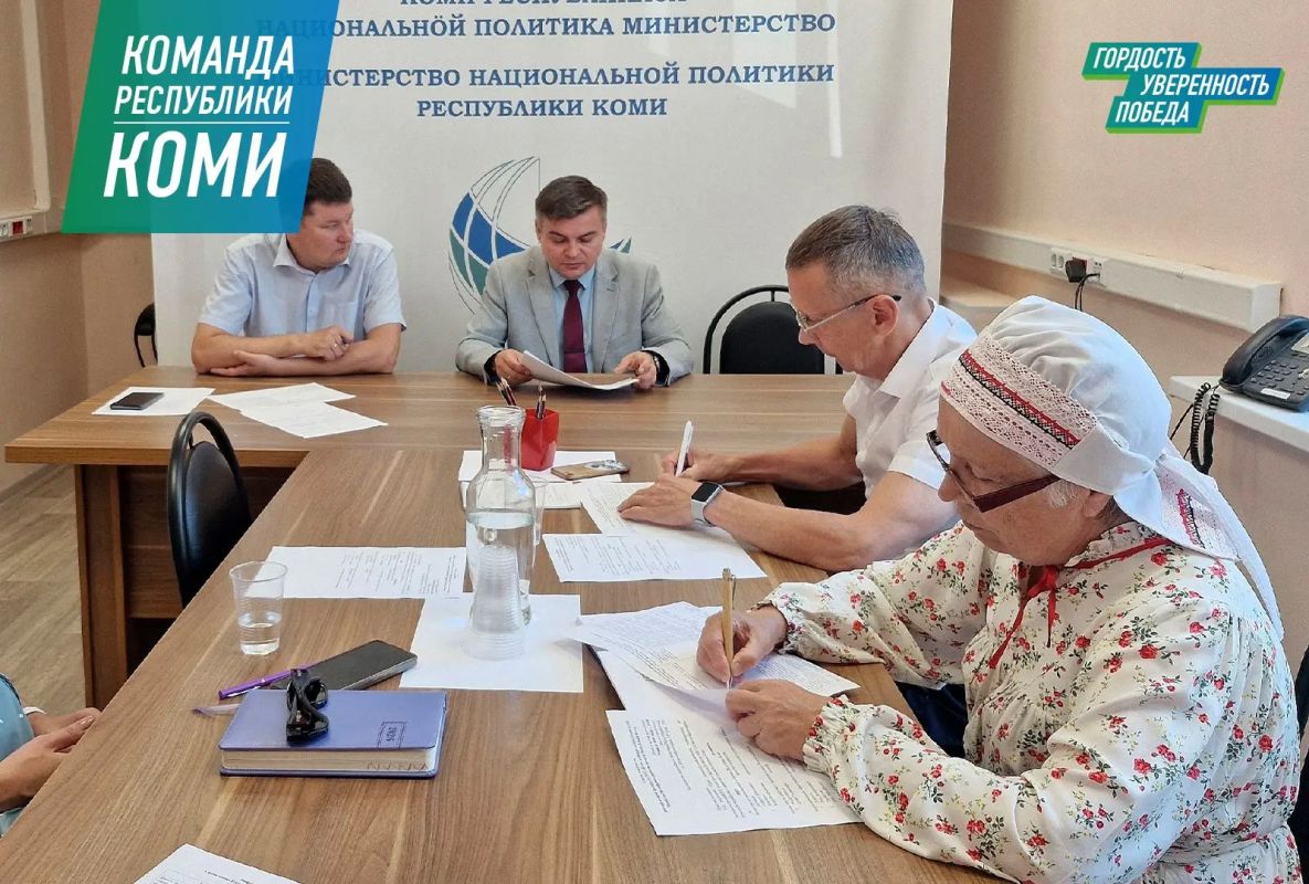 Министр цифрового развития и связи Коми Денис Мчедлишвили встретился с представителями движения «Коми войтыр»