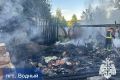 Под Ухтой 19 пожарных ликвидировали возгорание в заброшенном здании