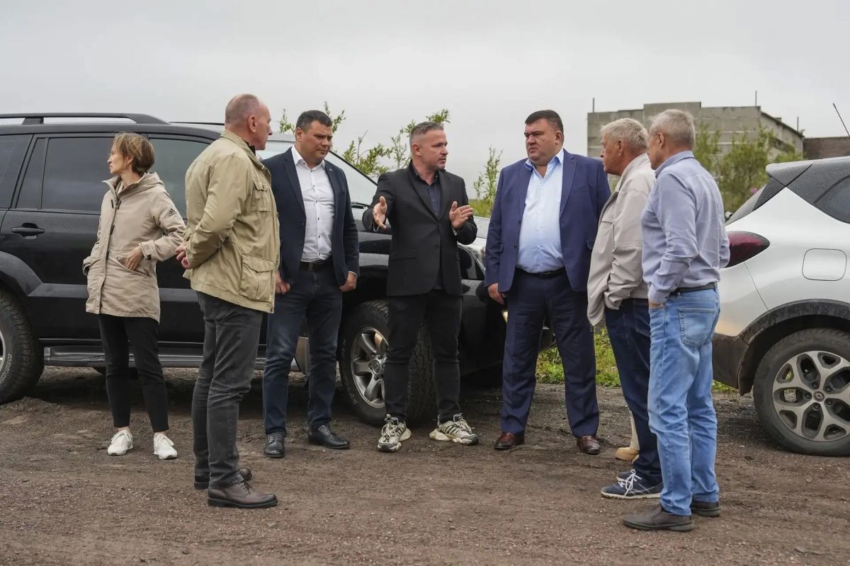 Команда Республики Коми проинспектировала ход дорожных работ и благоустройства в Воркуте