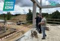 На стройплощадке школы по улице Тентюковская в Сыктывкаре увеличили число рабочих и техники