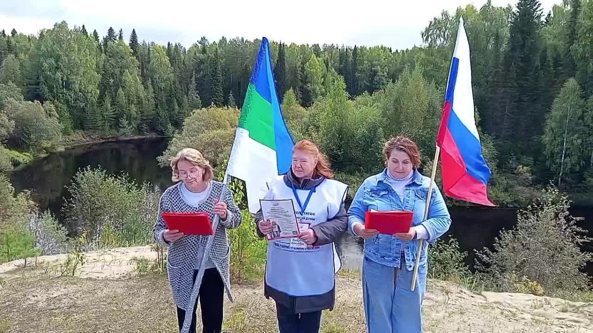 Знаменка из Республики Коми подхватила эстафету!