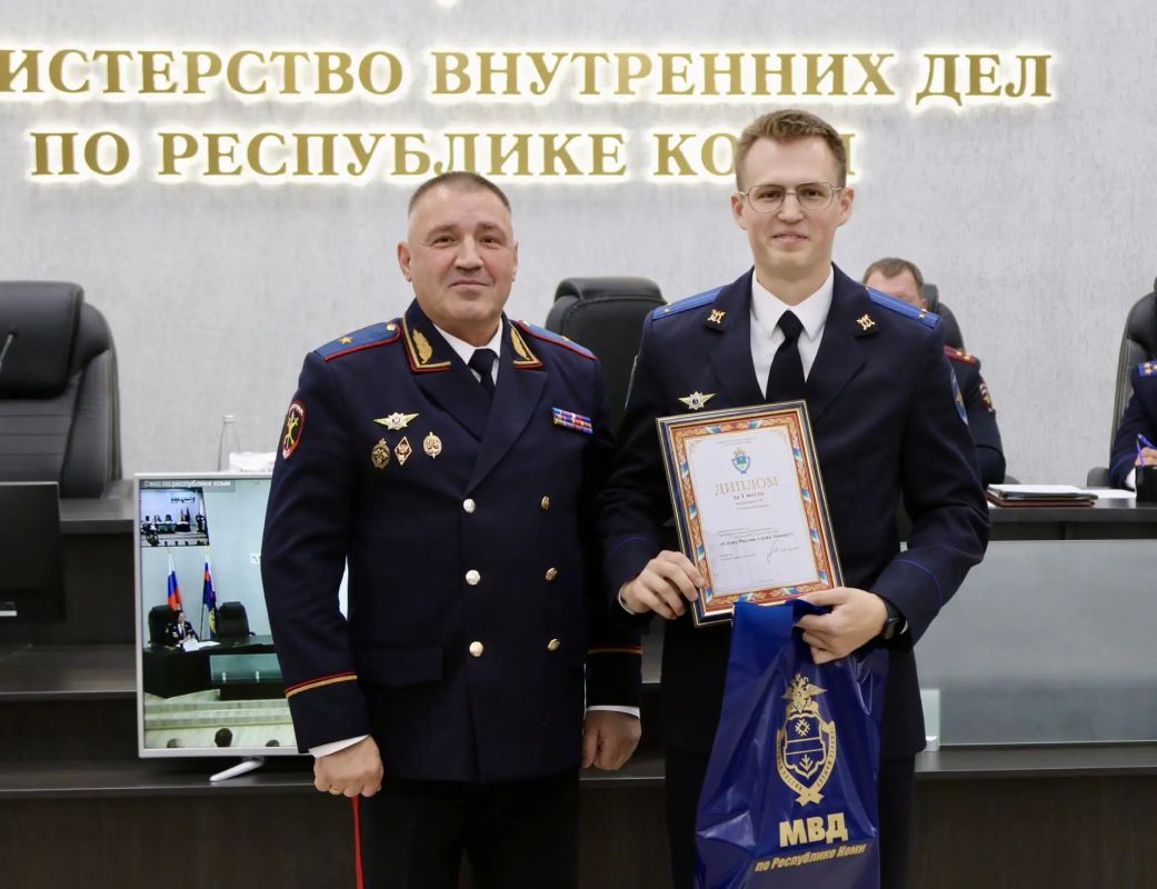В МВД по Республике Коми выбрали лучших молодых сотрудников В МВД по Республике Коми выбрали лучших молодых сотрудников