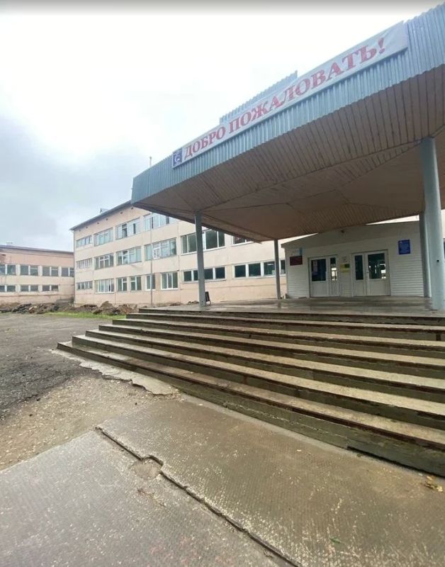 В школе №1 города Микунь продолжается капитальный ремонт
