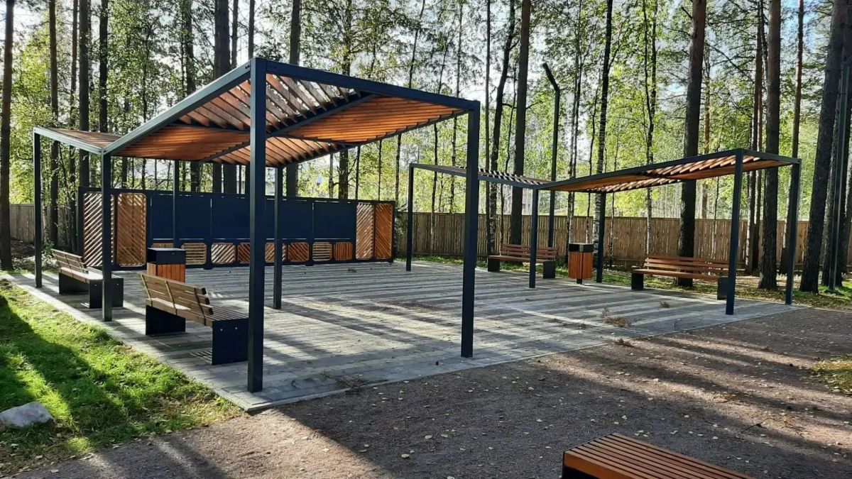Сегодня в Верхней Максаковке открылся парк «Пера» Сегодня в Верхней Максаковке открылся парк «Пера»