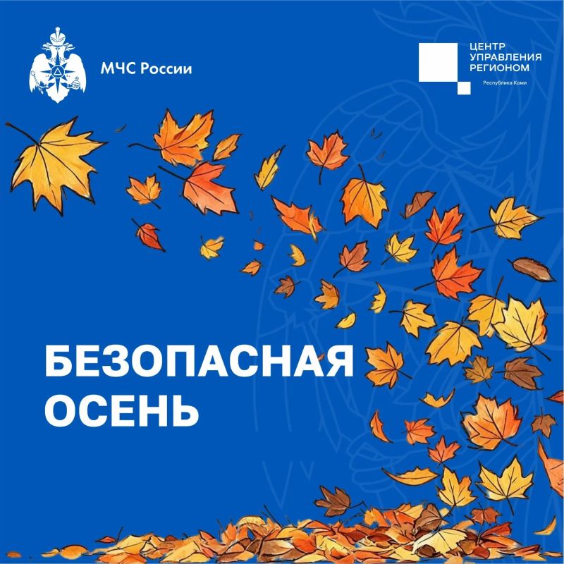 Безопасная осень. С наступлением осени температура за окном снижается