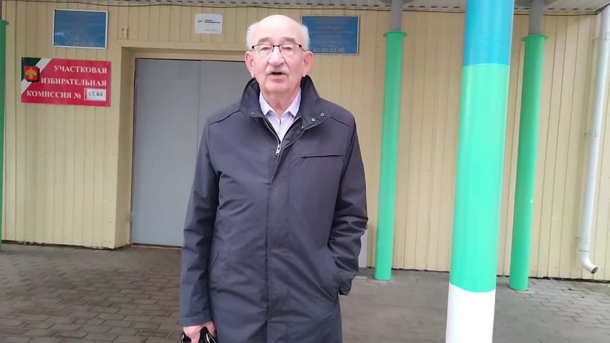 «Важен каждый голос»: экс-министр сельского хозяйства Коми Сергей Чечеткин принял участие в выборах