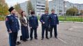 В числе первых проголосовали представители казачества республики