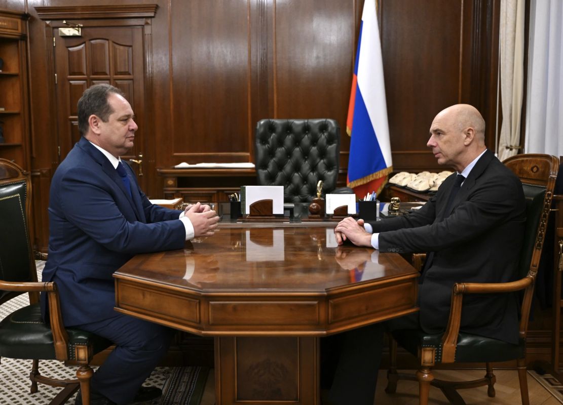 Министр финансов Антон Силуанов провел рабочую встречу с главой Республики Коми Ростиславом Гольдштейном
