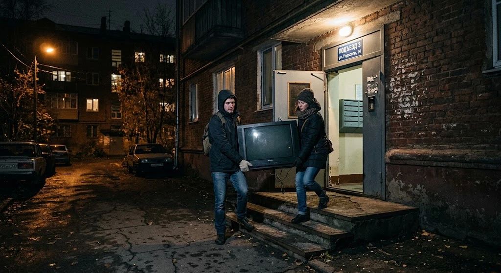 В Канаше супруги продали телевизор из съемной квартиры ради алкоголя
