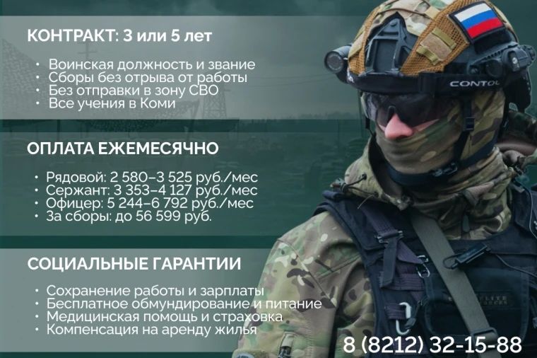 Станьте частью резерва БАРС — Боевого Армейского Резерва Страны