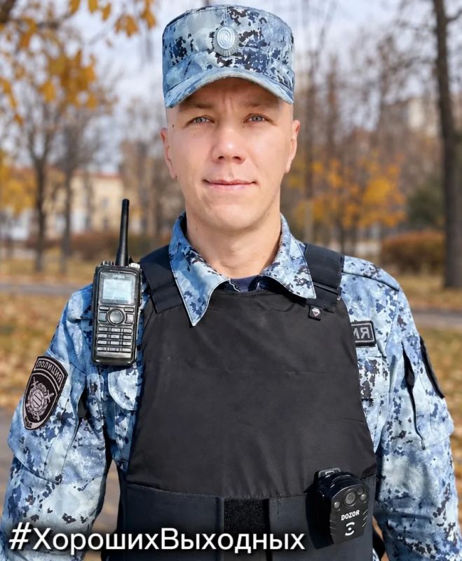 #ХорошихВыходных желает всем начальник конвоя ОРОиКПиО УМВД России по г. Сыктывкару