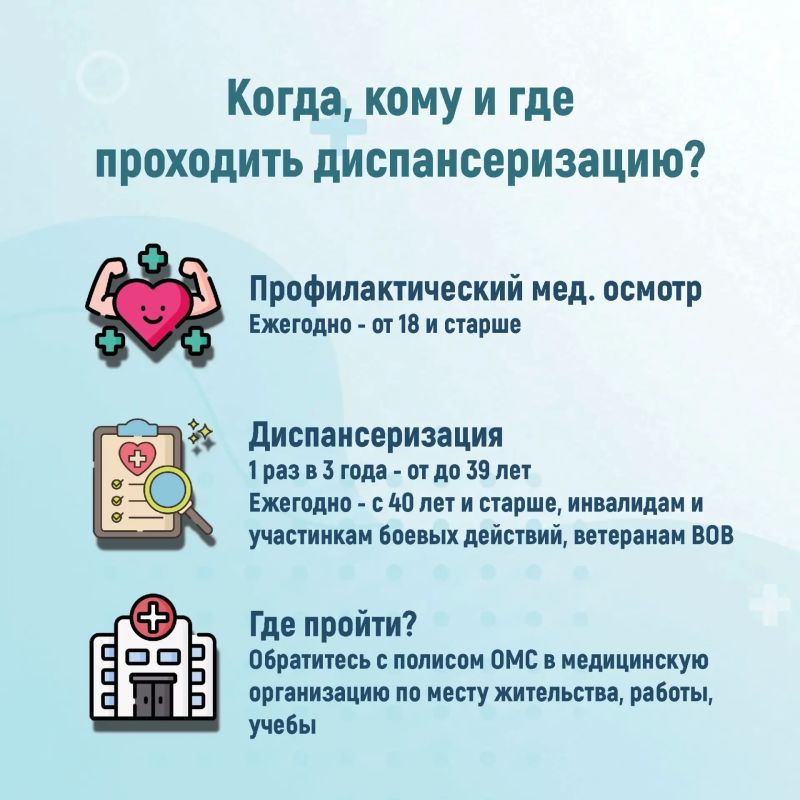 Неделя информирования о важности диспансеризации и профилактических осмотров Неделя информирования о важности диспансеризации и профилактических осмотров