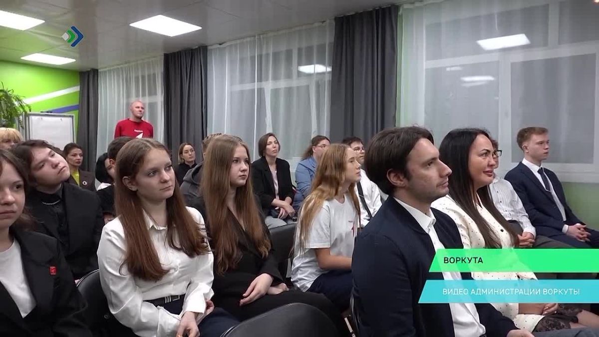 Мэр Воркуты Игорь Гурьев встретился с молодёжью Заполярья