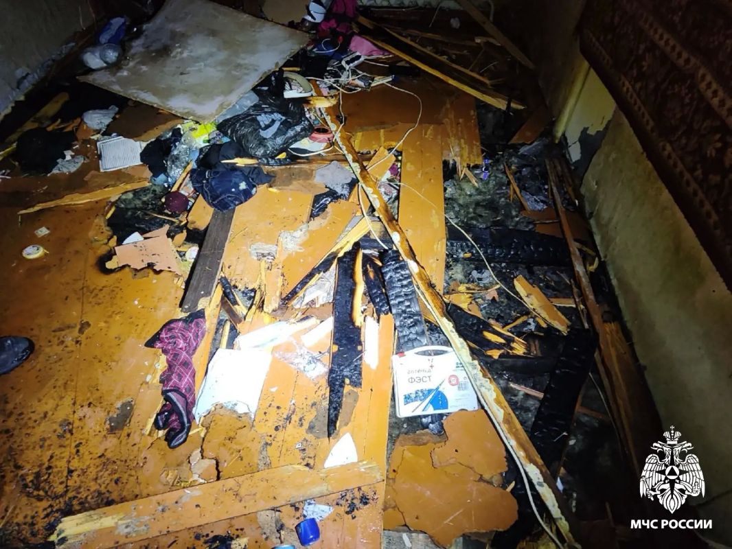 За #ДежурныеСутки огнеборцы Республики Коми ликвидировали возгорание на площади 14 квадратных метров в квартире жилого дома по улице Энтузиастов в Воркуте