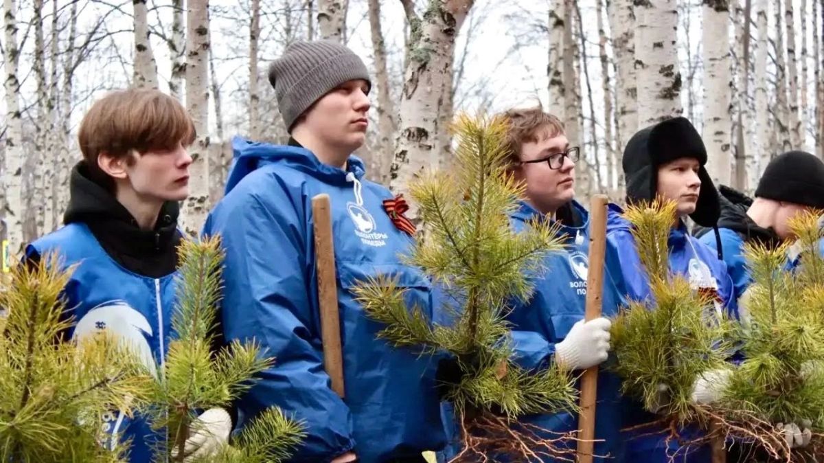 В Инте открыли «Аллею памяти» в честь героев локальных конфликтов и СВО