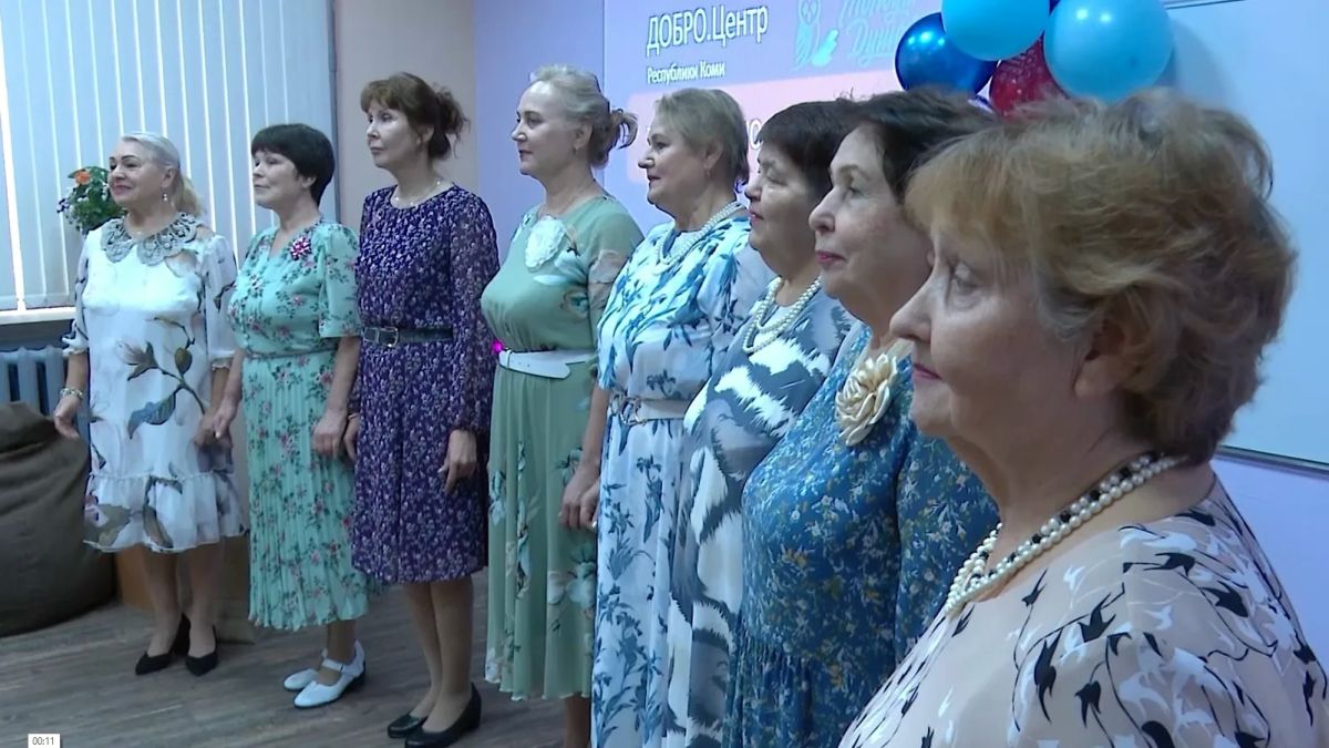 Первый в Коми Доброцентр «Молоды душой» для «серебряных» волонтёров открылся в Сыктывкаре