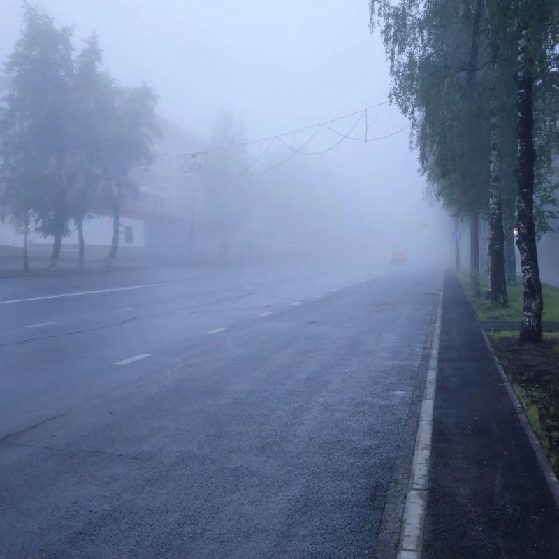 В Коми прогнозируется ухудшение видимости из-за тумана