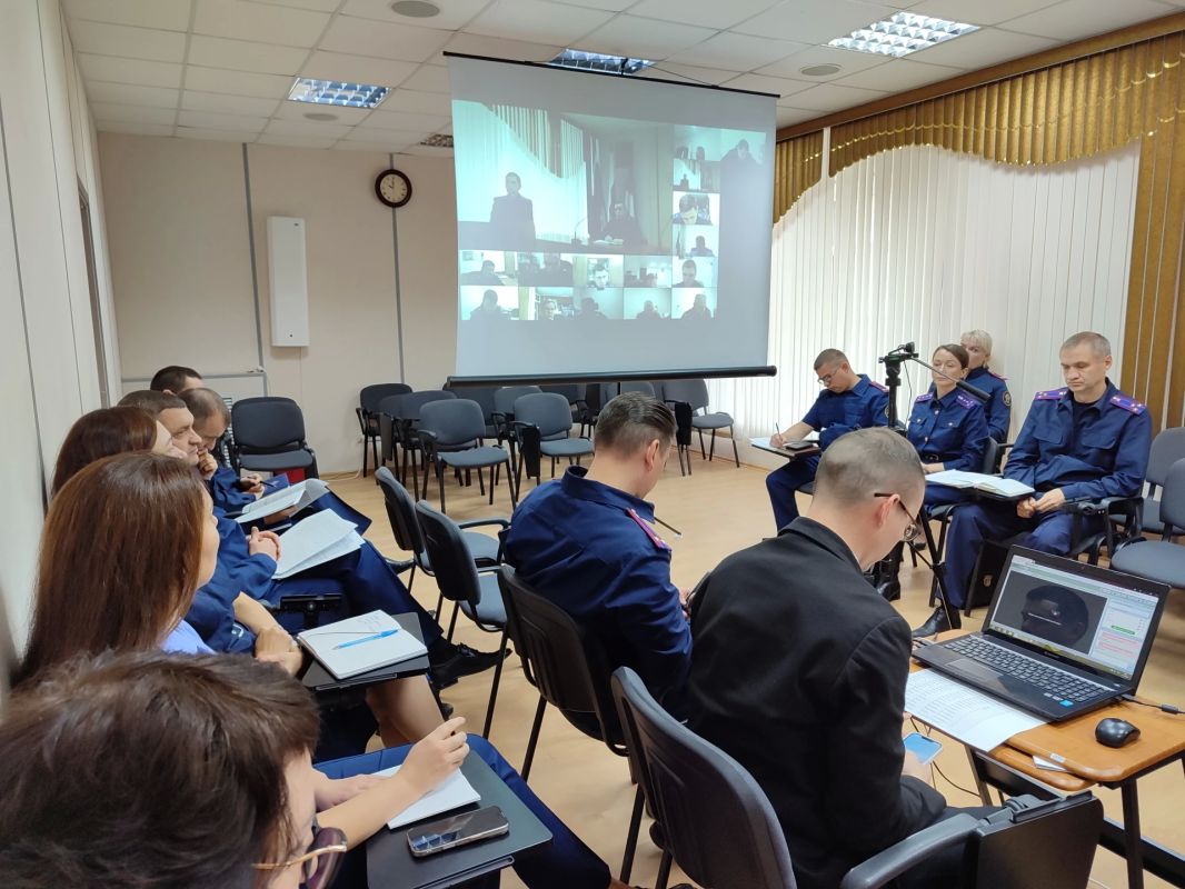 В следственном управлении состоялось заседание коллегии В следственном управлении состоялось заседание коллегии