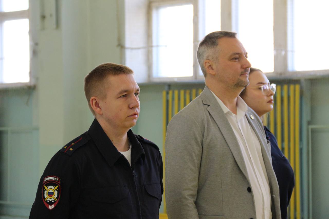 В Сыктывкаре полицейские и общественники провели спортивнопрофилактическое мероприятие для кадетов
