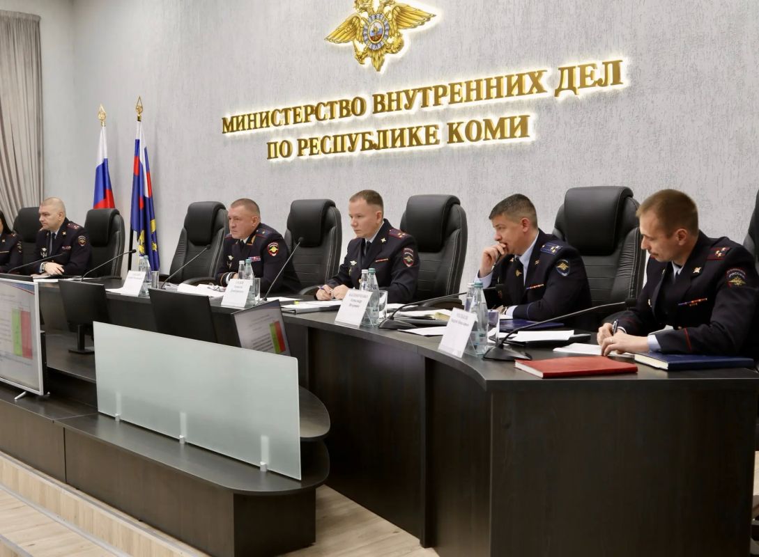 В МВД по Республике Коми подведены итоги оперативно-служебной деятельности за 9 месяцев 2026 года В МВД по Республике Коми подведены итоги оперативно-служебной деятельности за 9 месяцев 2026 года